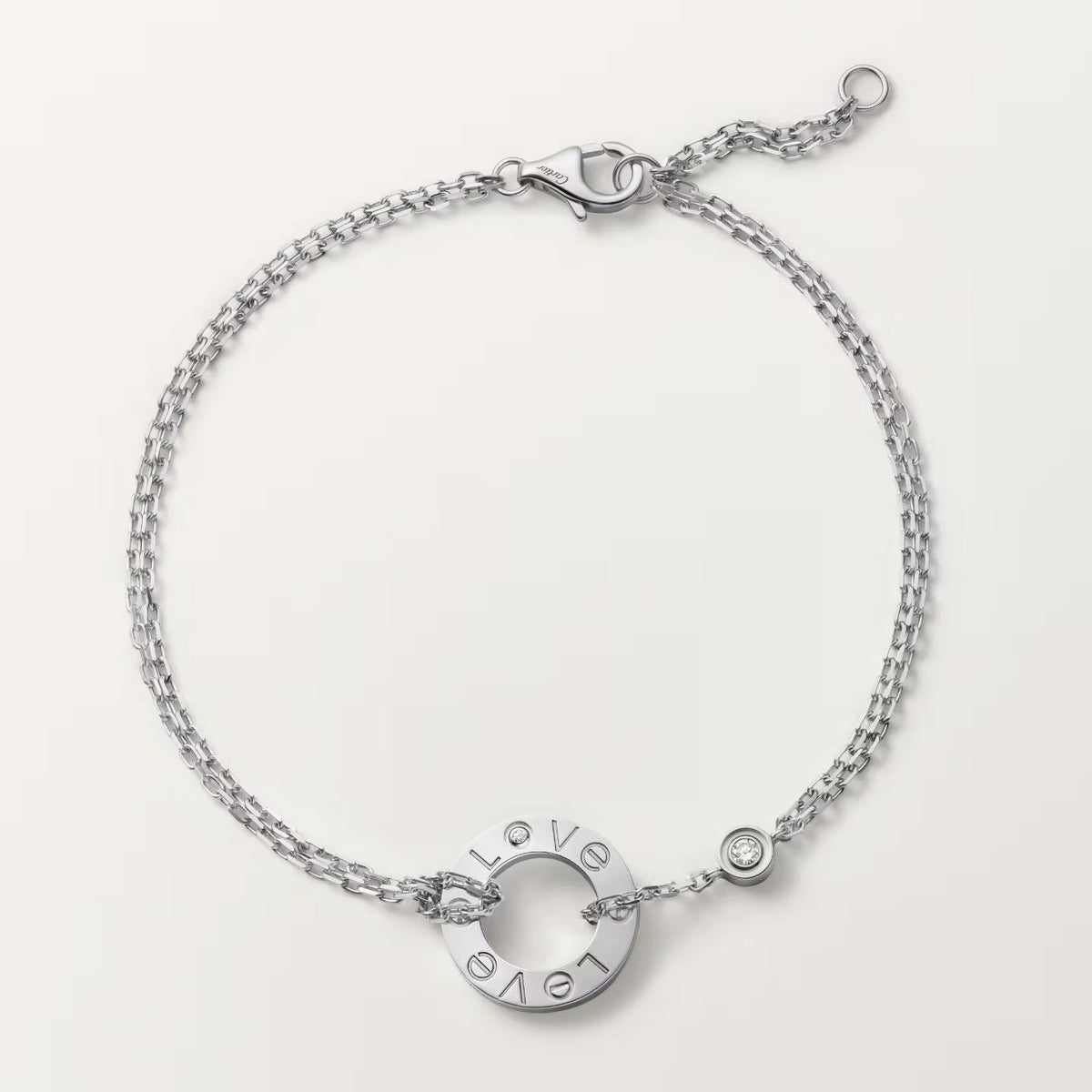[Dawnora Jewelry]LOVE BRACELET 2 DIAMOND