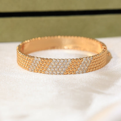 [Dawnora Jewelry]  FIVE-ROW DIAMOND BRACELET