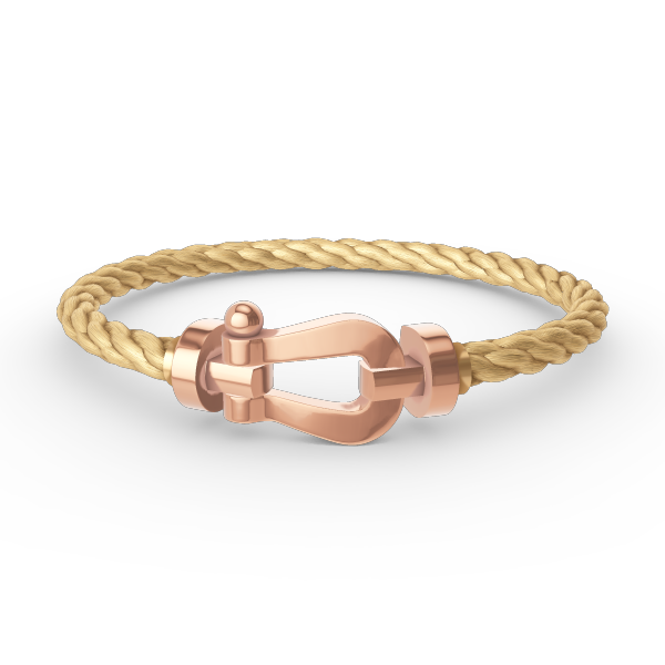 [Dawnora Jewelry]FORCE LARGE HORSESHOE NO DIAMOND BRACELET ROSE GOLD
