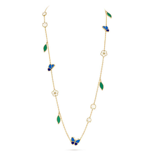 [Dawnora Jewelry] 26 NEW CLOVER 15 MOTIFS LUCKY NECKLACE
