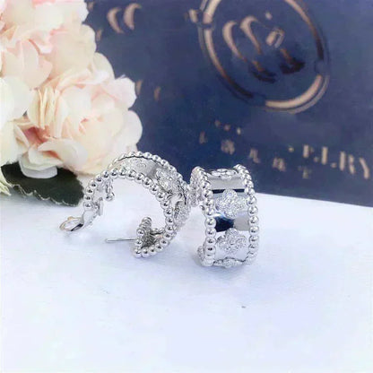 [Dawnora Jewelry]PERLEE DIAMOND EARRINGS