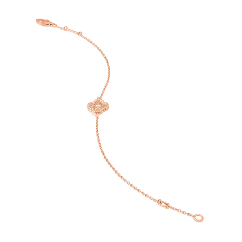 [Dawnora Jewelry]CLOVER SINGLE FLOWER BRACELET