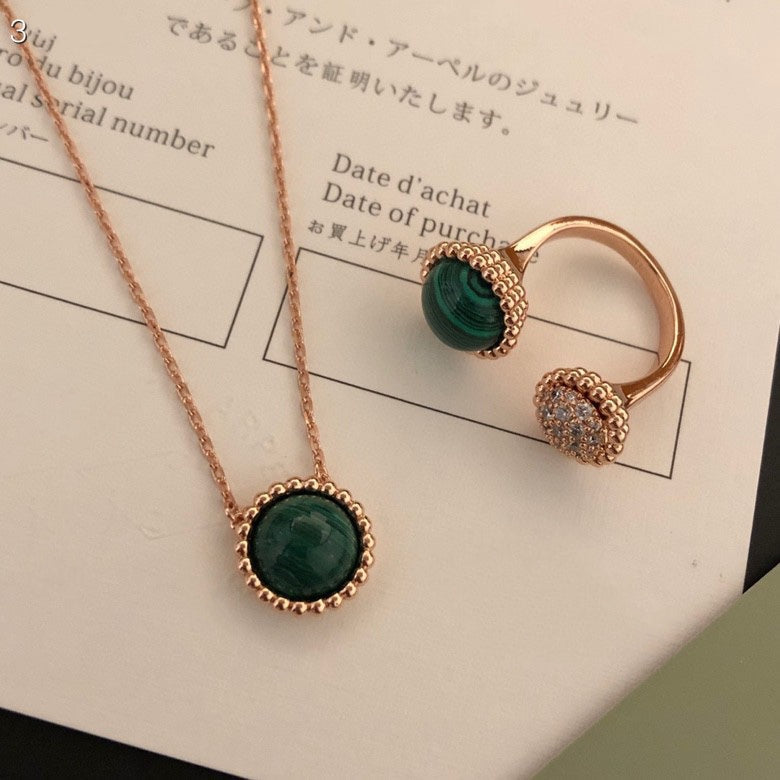 [Dawnora Jewelry]PERLEE COULEURS DIAMOND ROSE GOLD BETWEEN THE FINGER RING
